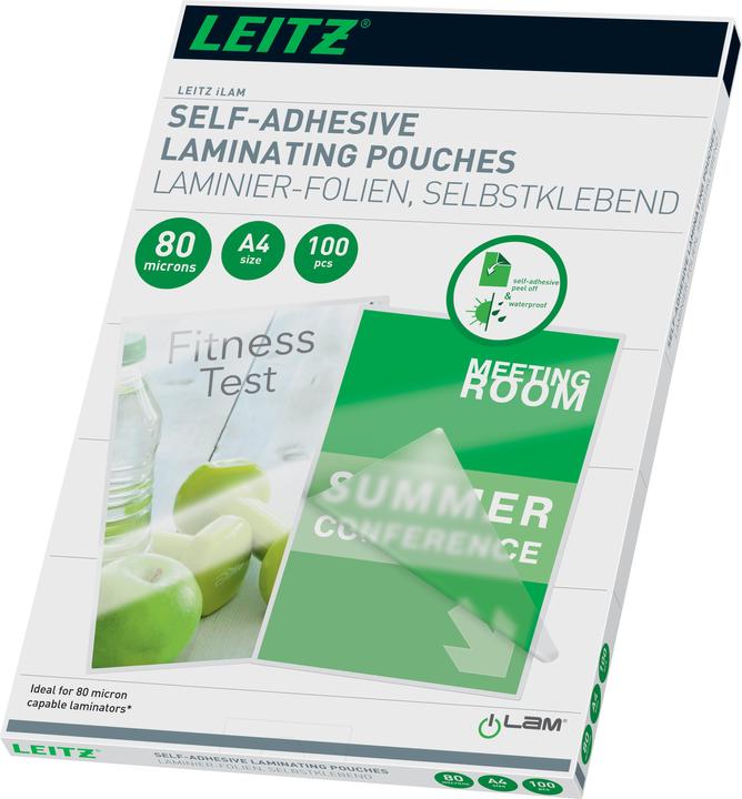 Energie-Label Leitz Heisslaminierfolien A4 (A4, 100 Stück, 80 µm)
