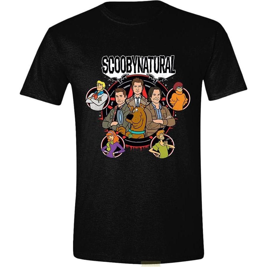 Death Note, Maglietta, Scooby-Doo T-Shirt Scoobynatural Characters Star Grösse S, Multicolore, (S)