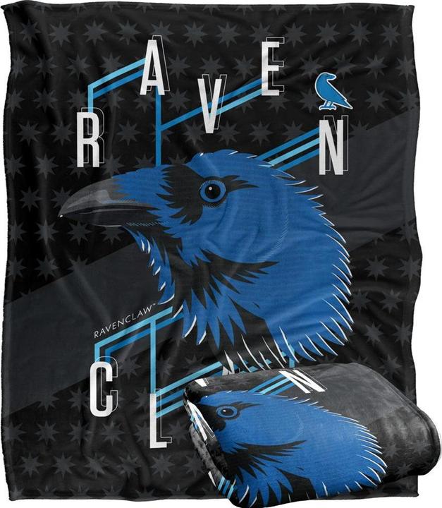 Produktbild Decke Ravenclaw Rabe (152 x 127 cm)
