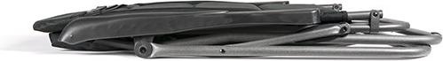 Actual product image Kampa Camping Lounger Serene Firenze Black