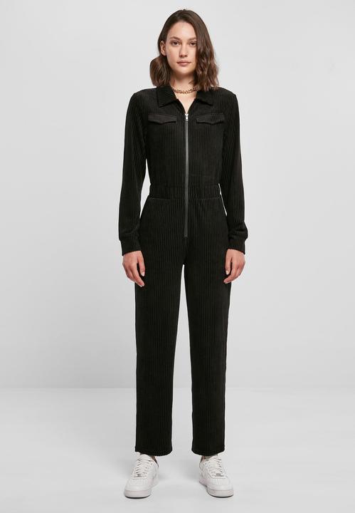 Produktbild Urban Classics Ladies Velvet Rib Boiler Suit - 19945 (XL)