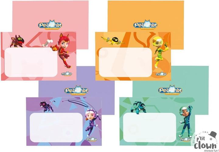 P'tit Clown Invito Paw Patrol (8 pz.)