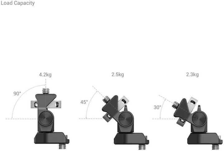 Image du produit SmallRig 2904B Support de moniteur réglable par pivotement et inclinaison avec vis de montage