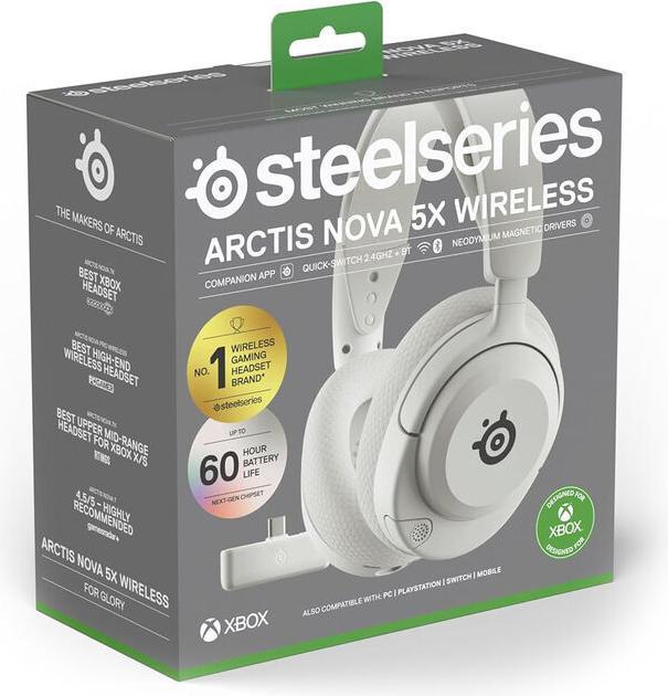 Immagine prodotto SteelSeries Arctis Nova 5X (Senza fili)