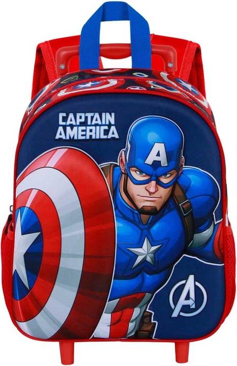 Produktbild Karactermania Small 3D Backpack with Wheels Patriot
