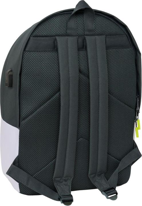 Produktbild Safta Real Madrid 25/26 Laptoprucksack + USB 44cm (24.50 l)