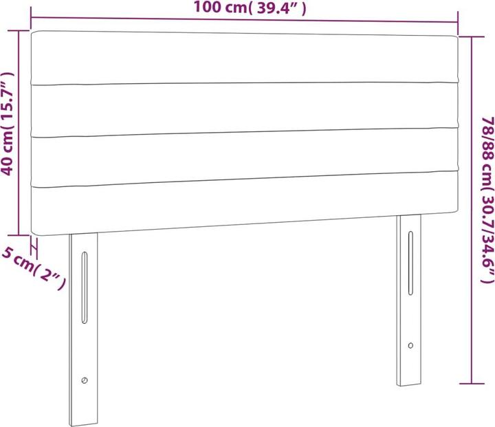 Immagine prodotto VidaXL Erin (100 x 5 x 88 cm)