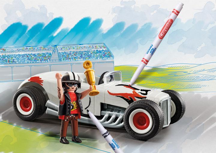 Produktbild Playmobil Rennauto (71376, Playmobil Color)