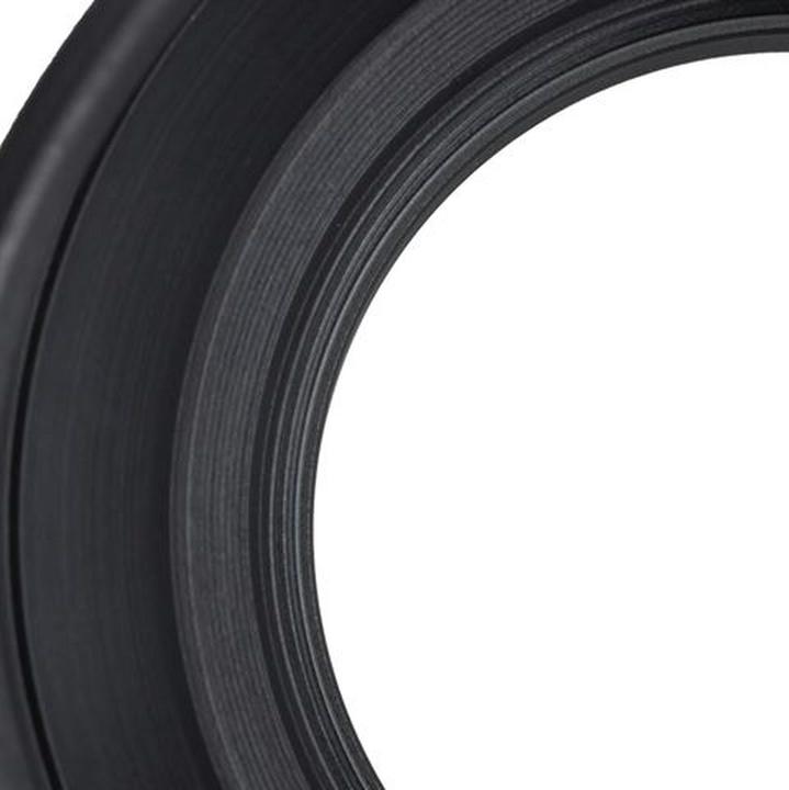Actual product image Matin Rubber lens hood with metal ring 62 mm M-6220