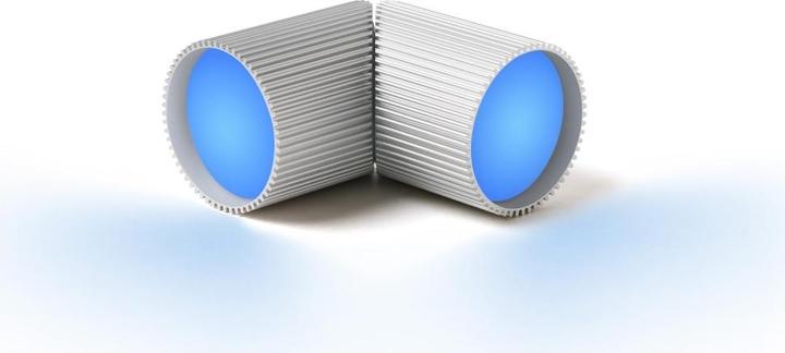 Produktbild Lexon Lampki magnetyczne Ray Light aluminium