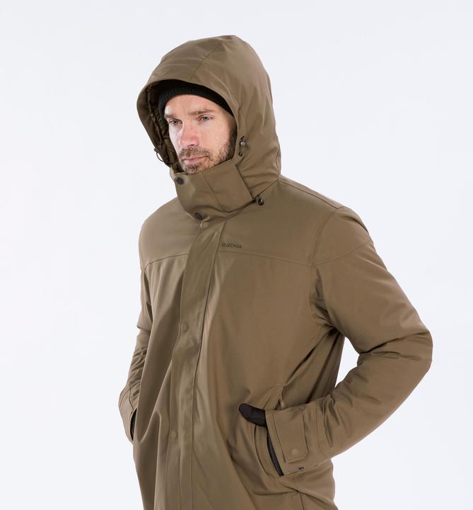 Produktbild Quechua Parka Winterjacke Herren warm bis -10 °C wasserdicht Winterwandern - SH500 blau (3XL)