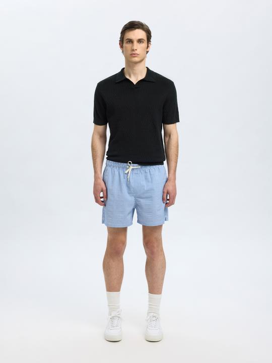 Produktbild Selected Häkel-Look Polohemd aus Strick (M)