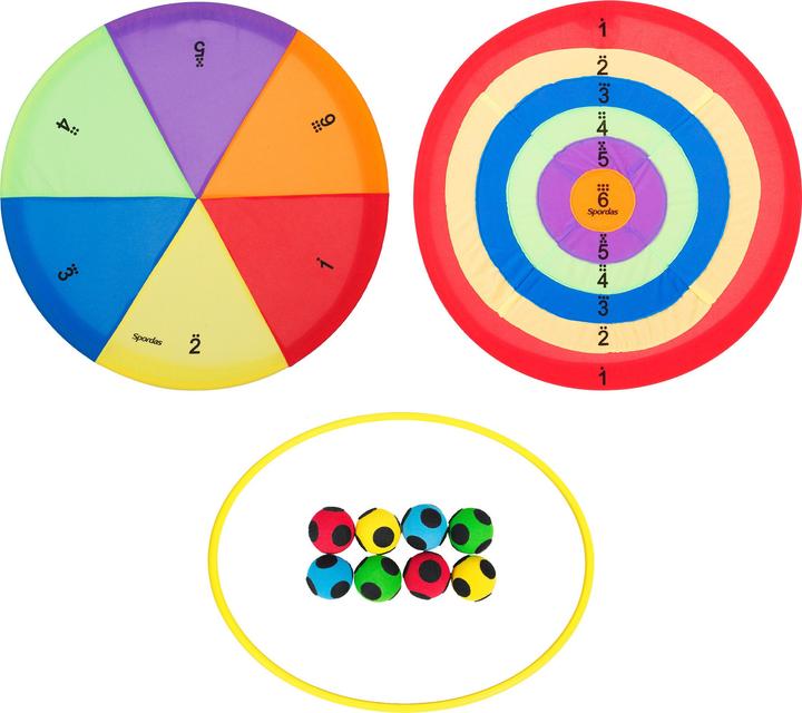 Spordas Zielwurfscheiben-Set