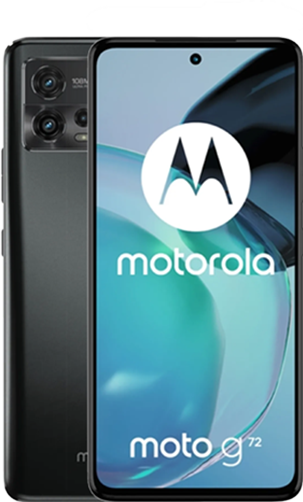Produktbild Motorola Moto G72 (128 GB, Meteorite grey, 6.55", Hybrid Dual SIM, 108 Mpx, 4G)