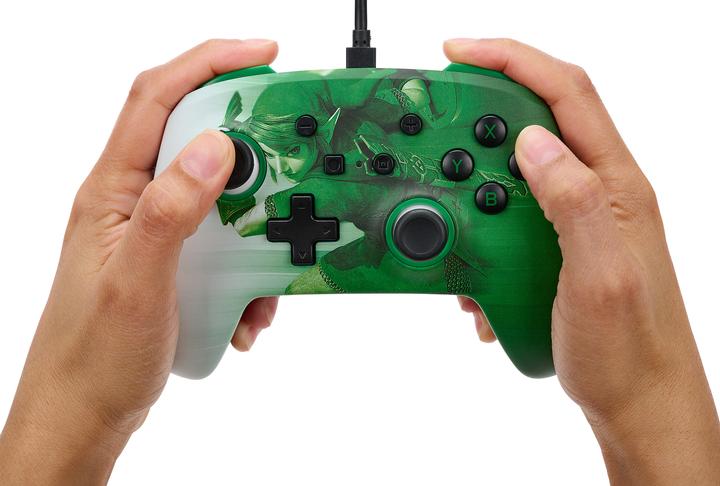 Produktbild PowerA Verbesserter kabelgebundener Controller für Nintendo Switch - Heroic Link (Switch)