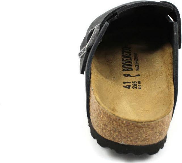 Actual product image Birkenstock Boston Nubuck Leather Oiled Narrow (46)