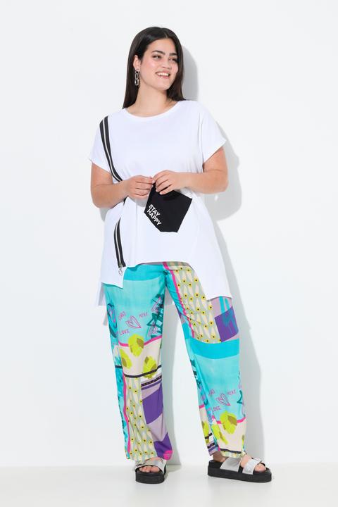 Produktbild Angel of Style T-Shirt, oversized, Zierzipper, Tasche (54)