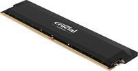 Image du produit Crucial Pro OC DDR5-6400 UDIMM Blk (1 x 16GB, 6400 MHz, RAM DDR5, DIMM)
