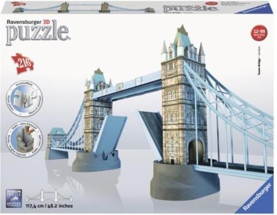 Actual product image Ravensburger Tower Bridge, London (216 pieces)