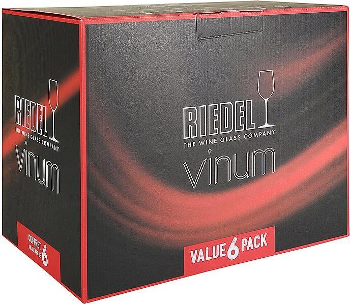 Produktbild Riedel Serie VINUM Sauvignon Blanc 350 ml 6 Stück im Value Pack (35 cl, 6 Gläser, Weissweingläser)