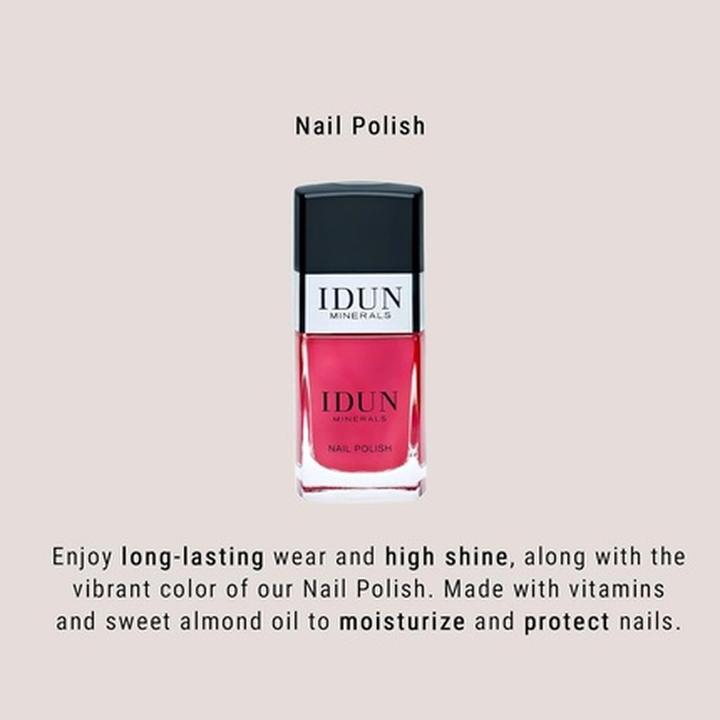Immagine prodotto IDUN Minerals Nail Polish Cinnober (Bordeaux, Smalto)