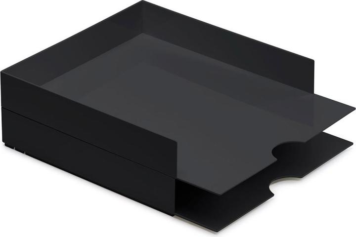 Image du produit Moxom Jeu de tiroirs de bureau Modular Porte-lettres, 320x260x60mm, 2 pcs., noir (26 cm, 2x)