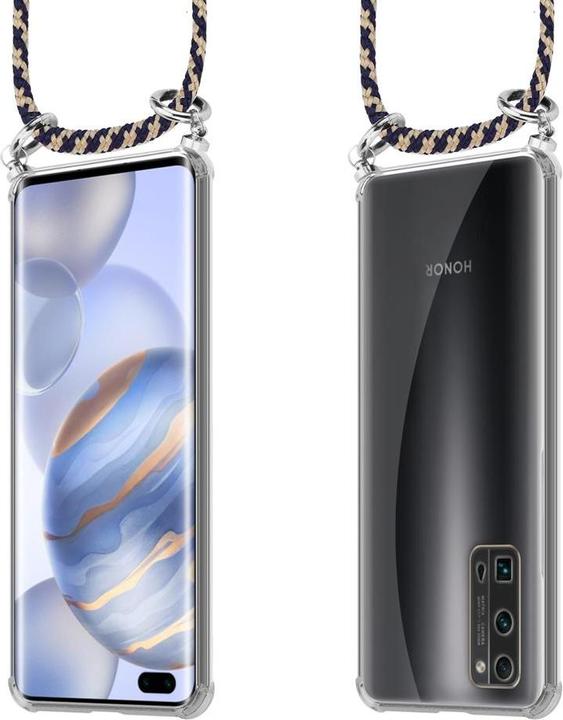 Produktbild Cadorabo TPU Handy Kette SILBER Cover