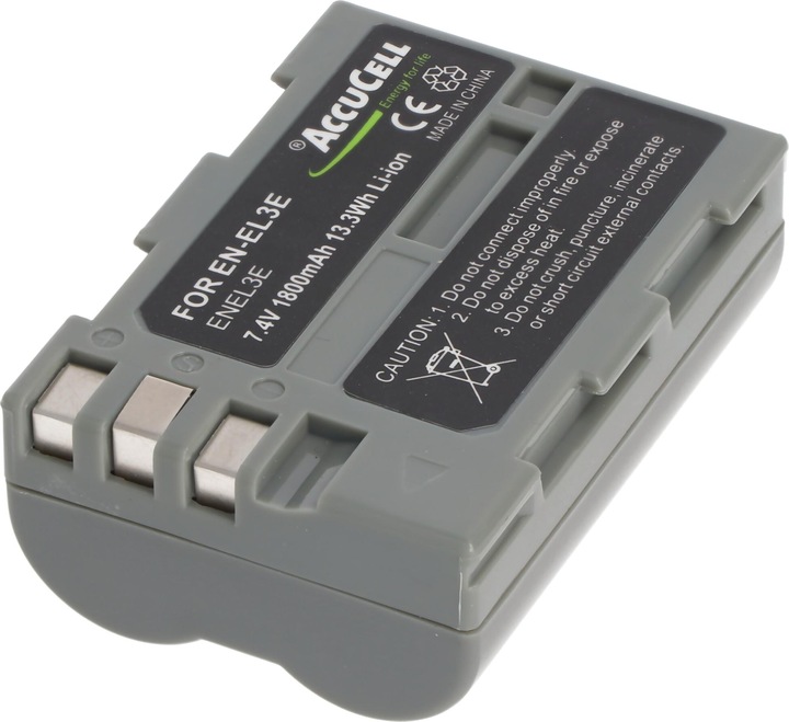 Produktbild AccuCell Akku Nikon D100, EN-EL3e (Akku)