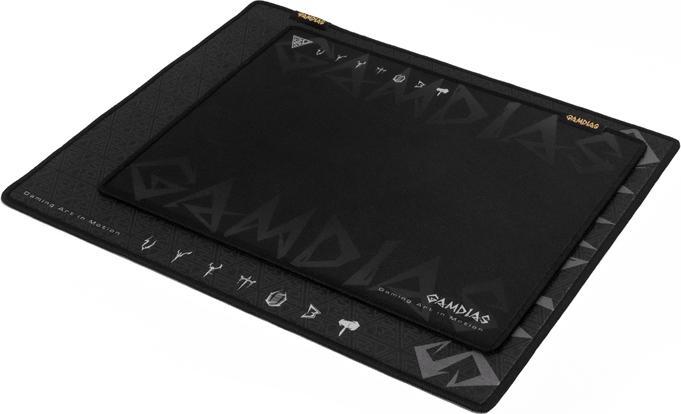 Immagine prodotto Gamdias Tappetino per mouse, GMM2300, nero, dimensioni: 350 x 280 x 4 mm (M)