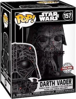 Image du produit Funko POP! Art Series Star Wars Dark Vador (Futura) Target