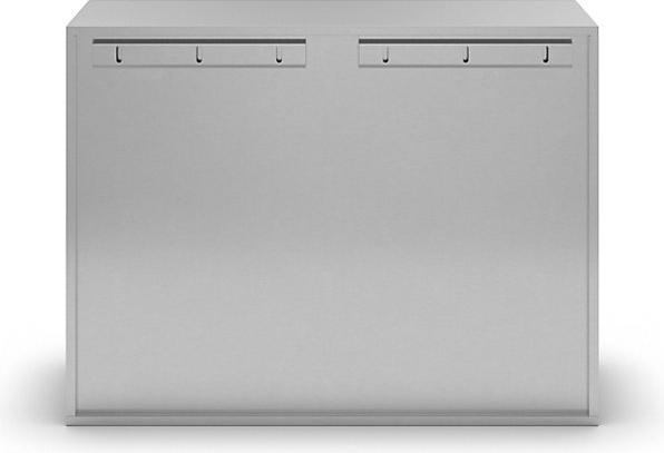 Actual product image kaiserkraft Stainless Steel Clean Room Wall Cabinet (100 cm, 75 cm)