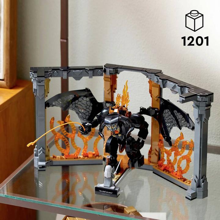 Image du produit LEGO Le Seigneur des Anneaux : Balrog Serre-livres (10367, LEGO Icons)