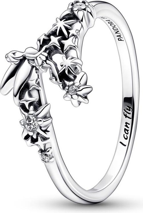 Image du produit Pandora Disney Fée Clochette Bague scintillante (50, Argent 925)