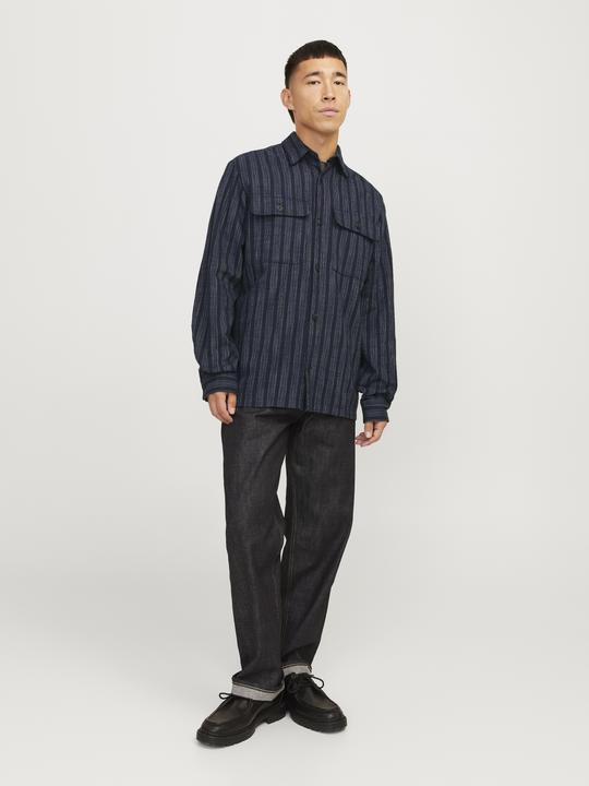 Produktbild Jack & Jones Jprccraymond Spring Stripe Overshirt Sn (L)