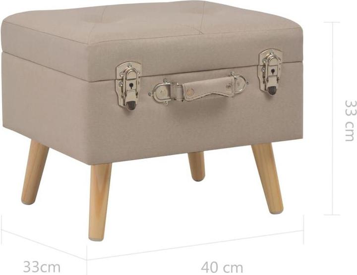 Produktbild vidaXL Hocker (40 cm)