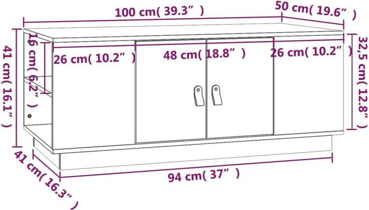 Image du produit vidaXL Couchtisch