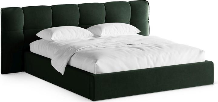Black, bottle-green
