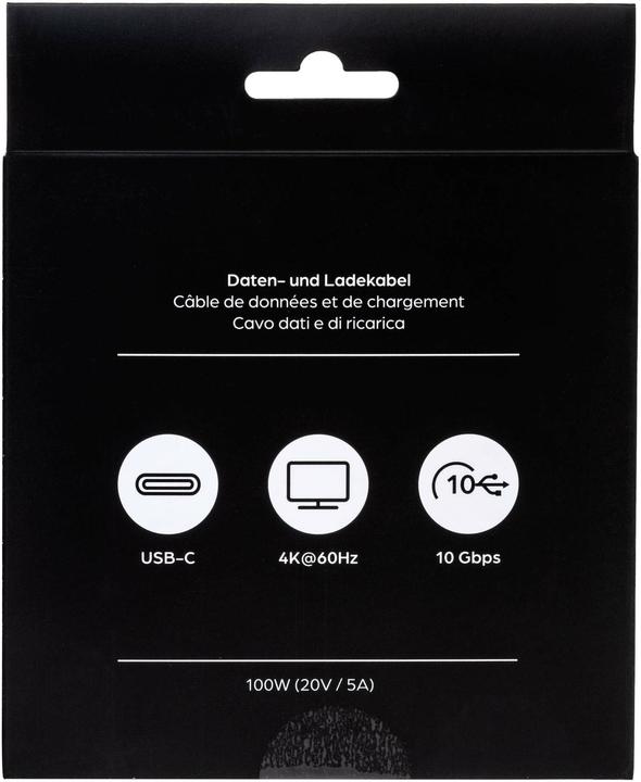 Produktbild Onit USB 3.1-Kabel USB C - USB C 2 (2 m, USB 3.2 Gen 2, 100 W)