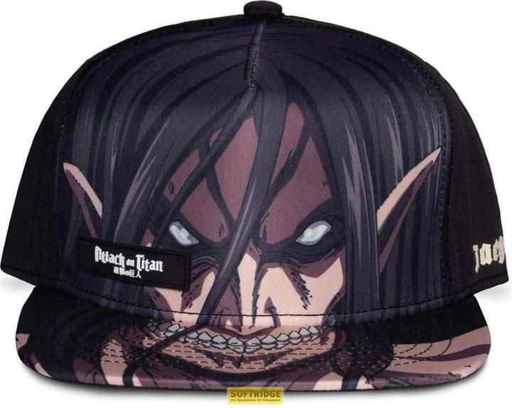 Produktbild Difuzed ATTACK ON TITAN - Eren Jaeger - Casquette Snapback (One Size)