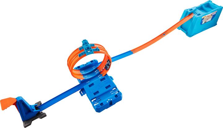Actual product image Hot Wheels Track Builder Super Multi-Looping Box