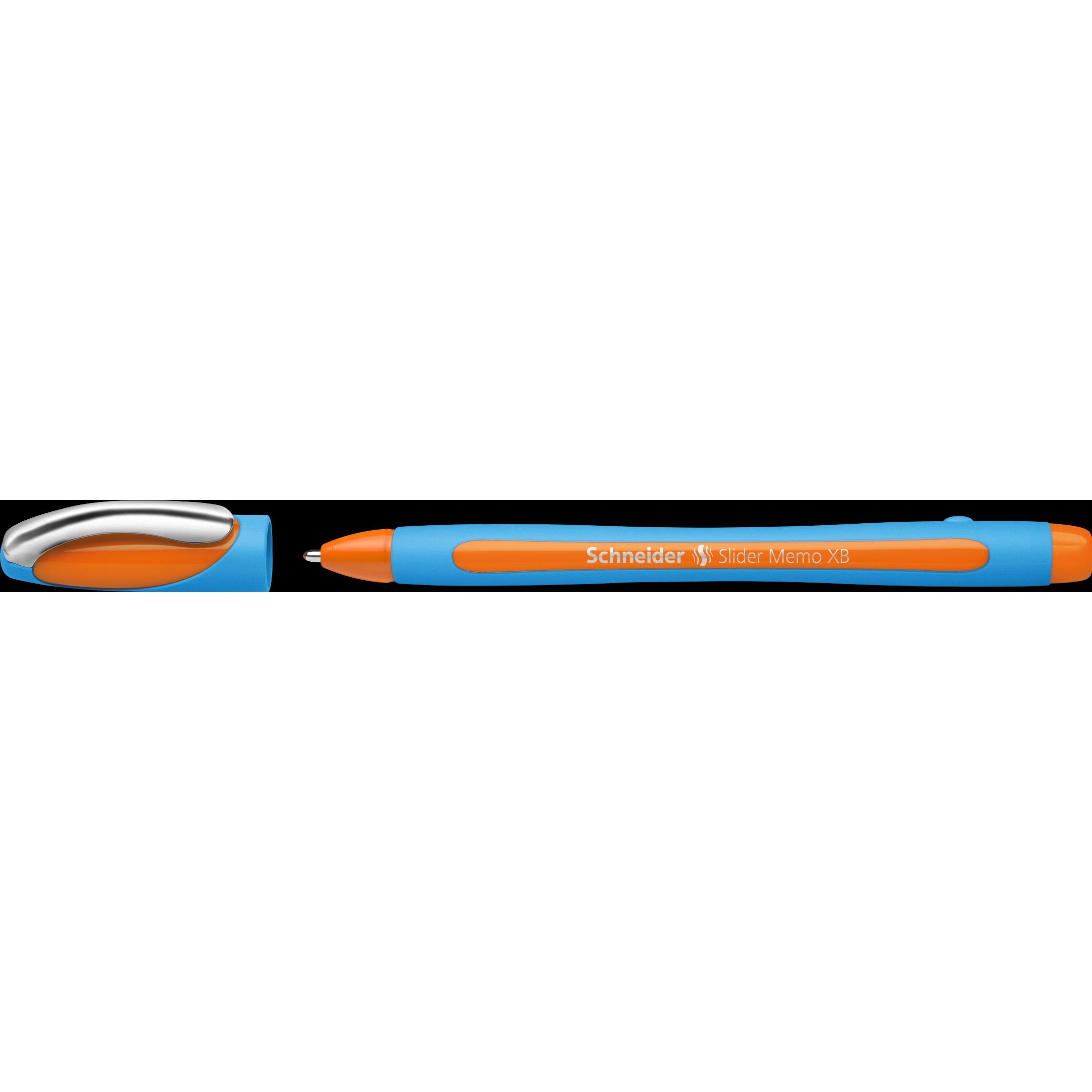 Schneider, Schreibstifte, Kugelschreiber Slider Memo (Orange, Blau, 1 x)