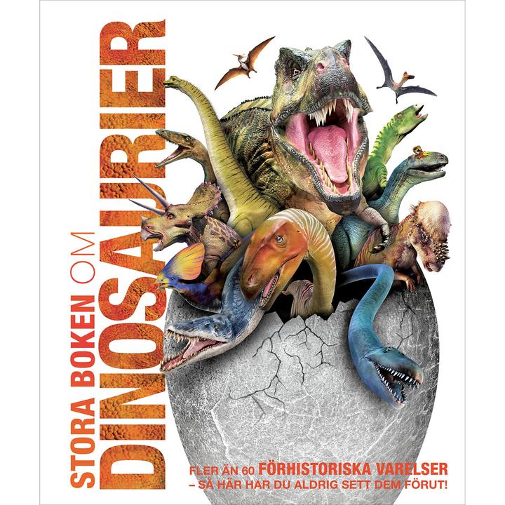 Produktbild Stora boken om dinosaurier (Schwedisch)