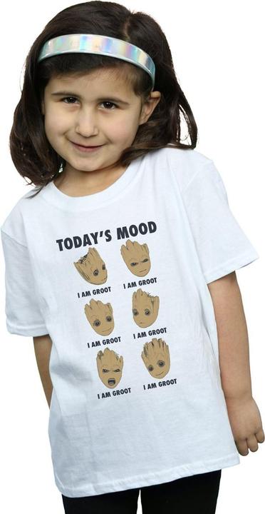 Image du produit Guardians of the Galaxy T-shirt en coton pour filles "Today's Mood Baby Groot (128)