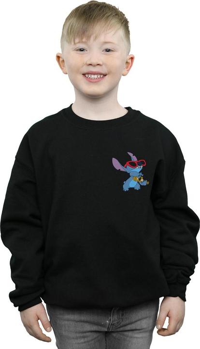Actual product image Disney Boys Lilo And Stitch Guitar Sweatshirt (140, 146)