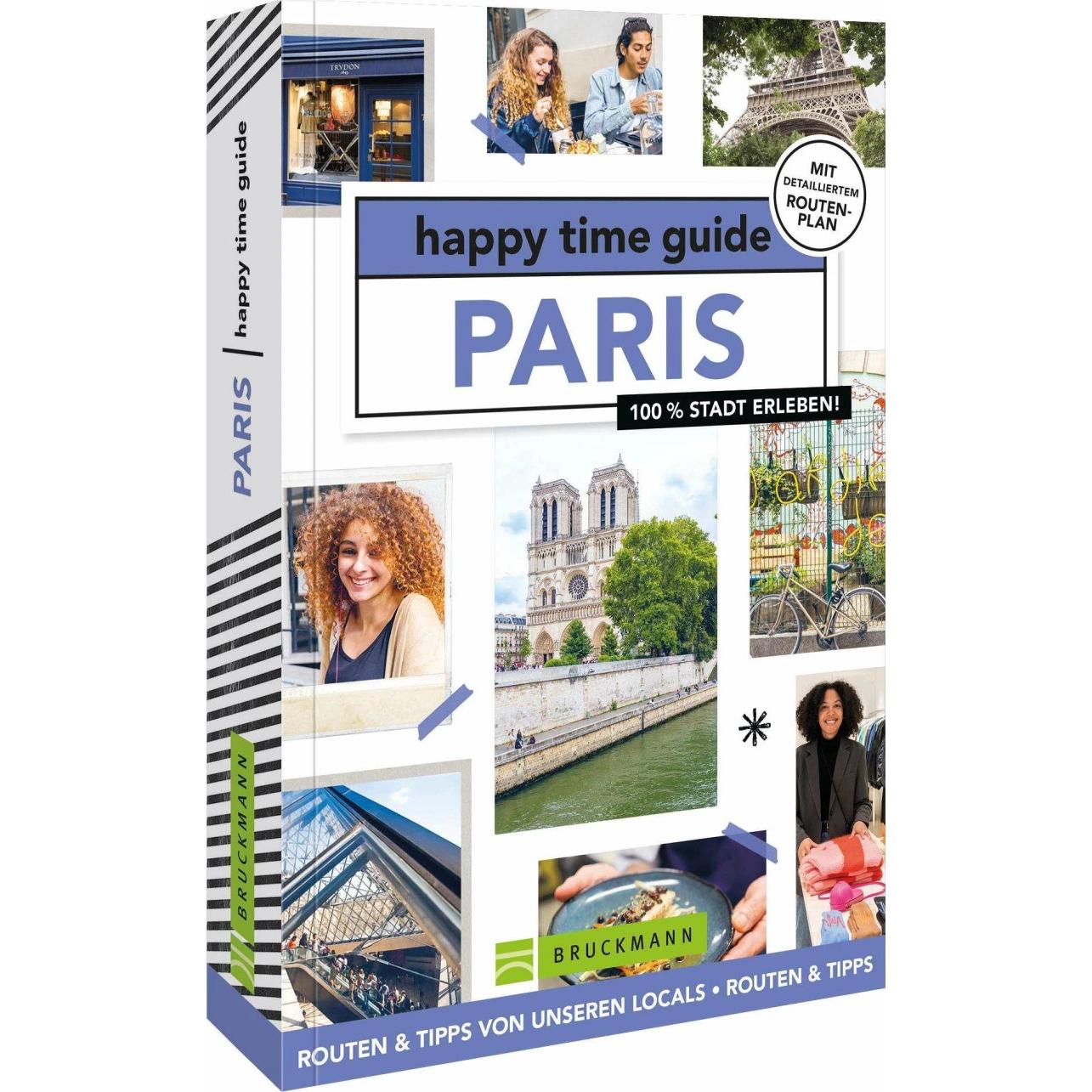 happy time guide Paris, Ratgeber von Roosje Nieman, Elke Adams