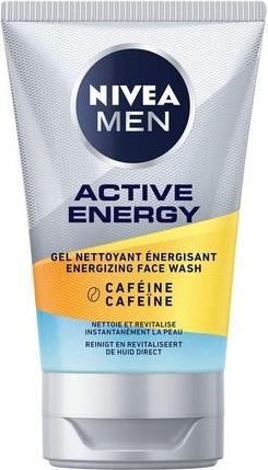 NIVEA Men Active Energy Fresh Look Face Wash 100ml (Reinigungsschaum, 100 ml)