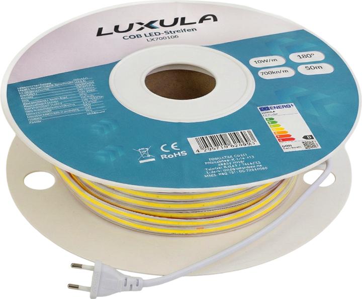 Actual product image Luxula LED strip, 25m (Neutral White, 2500 cm, Indoor, Outdoor)