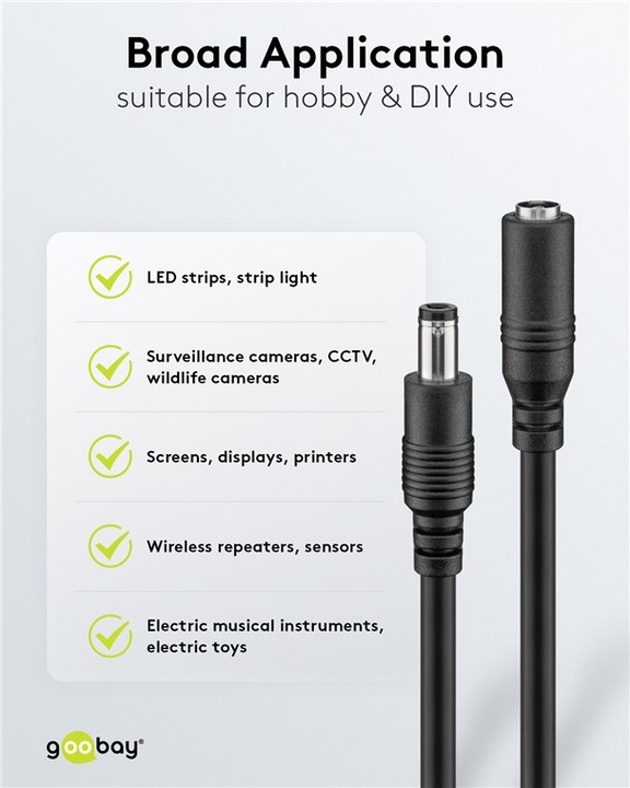 Actual product image Goobay Extension cable (3 m)