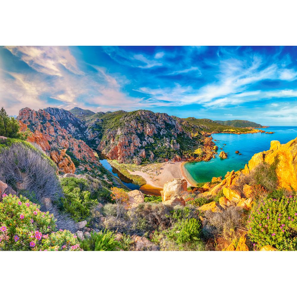Thumbnail - Castorland Puzzle 1500 pieces Costa Paradiso, Sardinia, Italy (1500 Teile)