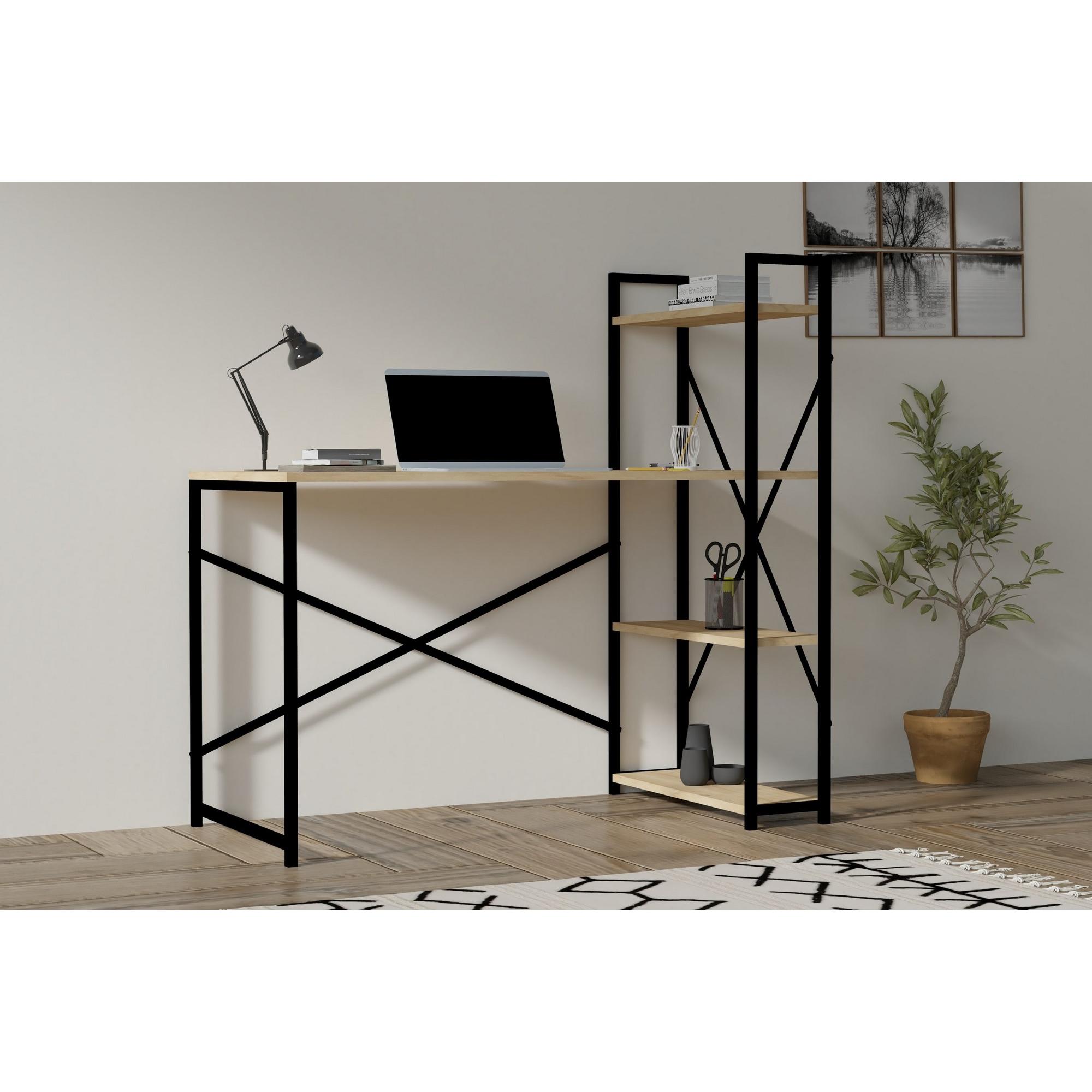 Thumbnail - Kalune Design, Schreibtisch, Eliana (120 x 60 x 75 cm)